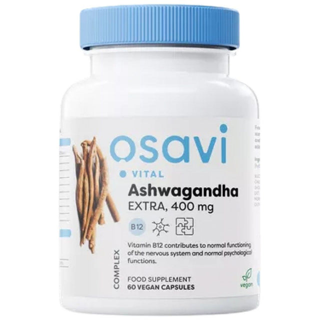 Ashwagandha Extra 400 mg - 60 капсули  Osavi - Nutra Best Bulgaria
