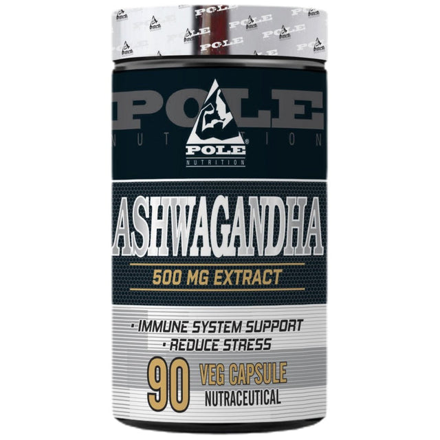 Ashwagandha Extract 500 mg - 90 капсули  Pole Nutrition - Nutra Best Bulgaria