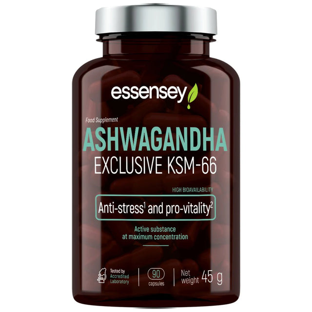 Ashwagandha KSM-66 200 mg - 90 капсули - Nutra Best