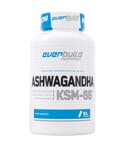 Ashwagandha KSM-66 / 90 Caps  EVERBUILD - Nutra Best Bulgaria