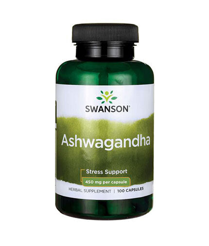 Ashwagandha Root 450 mg - 100 капсули  Swanson - Nutra Best Bulgaria