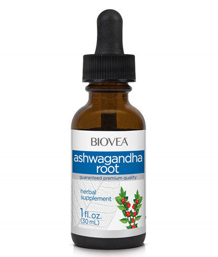 Ashwagandha Root Liquid Drops / 30 ml  Biovea - Nutra Best Bulgaria