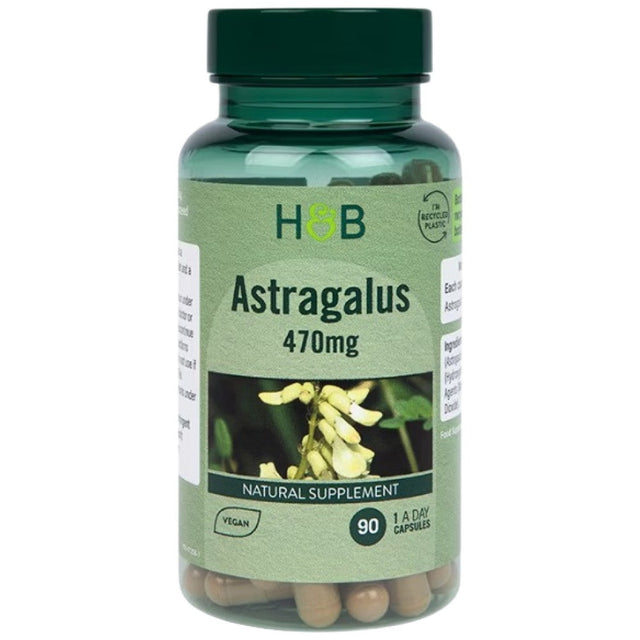 Astragalus 470 mg - 90 капсули  Holland and Barrett - Nutra Best Bulgaria