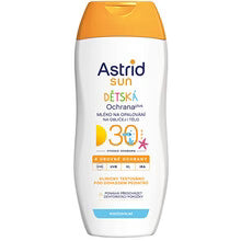 Astrid - Kids Sun Milk SPF 30 - Dětské mléko na opalování - 200ml  Astrid - Nutra Best Bulgaria
