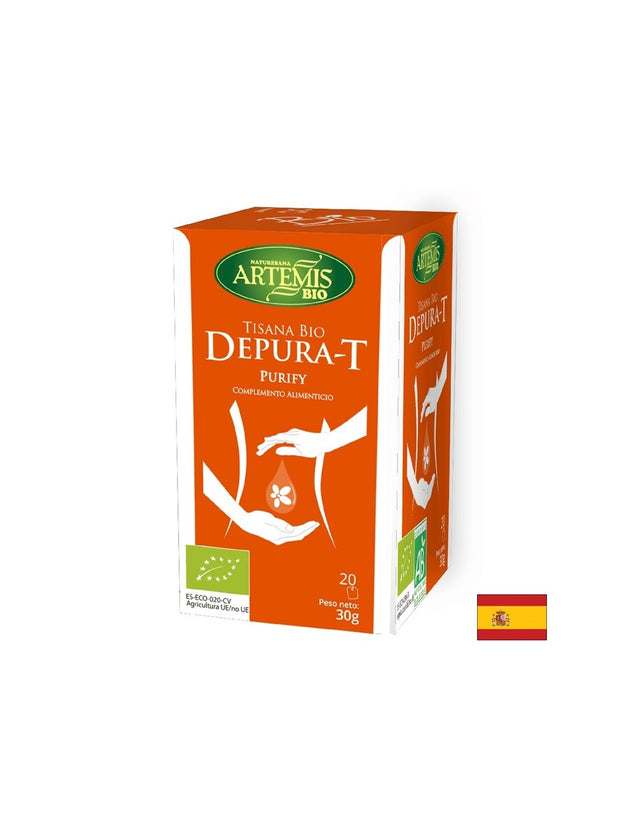 Пречистващ чай Био - Atremis, 20 филтърни пакетчета  Herbes del Molí - Nutra Best Bulgaria
