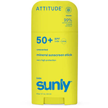 Attitude - Kids Sunly Cream SPF 50 - Dětský minerální opalovací krém bez parfemace -  Attitude - Nutra Best Bulgaria