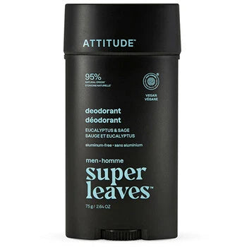 Attitude - Super Leaves Eucalyptus & Sage Deodorant - Přírodní pánský deodorant -  Attitude - Nutra Best Bulgaria