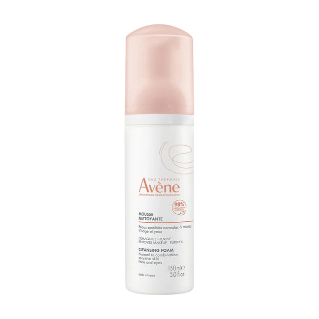 Avène - Cleansing Foam (Normal, Combination and Sensitive Skin) - Mattifying cleansing foam - 150ml  Avene - Nutra Best Bulgaria