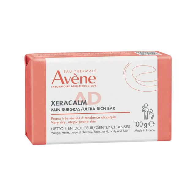 Avene, XeraCalm A.D, Gentle Cleansing, Cleansing Bar, For Face, 100 g  Avene - Nutra Best Bulgaria
