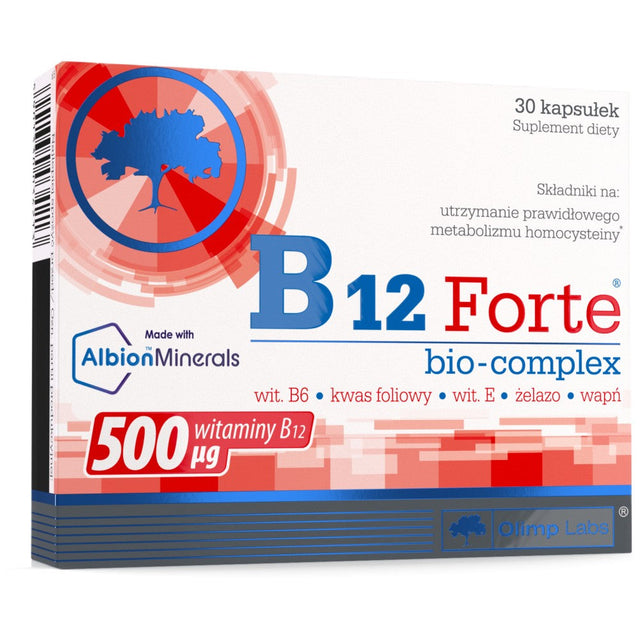 B-12 Forte Bio Complex - 30 капсули  Olimp - Nutra Best Bulgaria