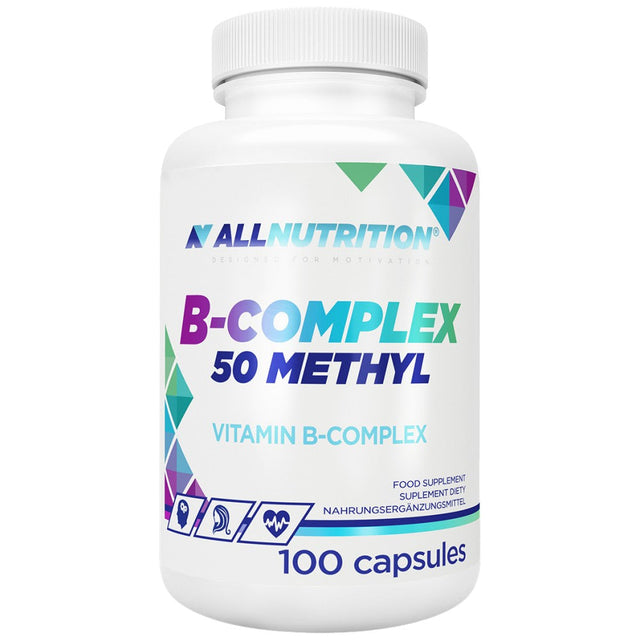 B-Complex 50 Methyl - 100 капсули  AllNutrition - Nutra Best Bulgaria