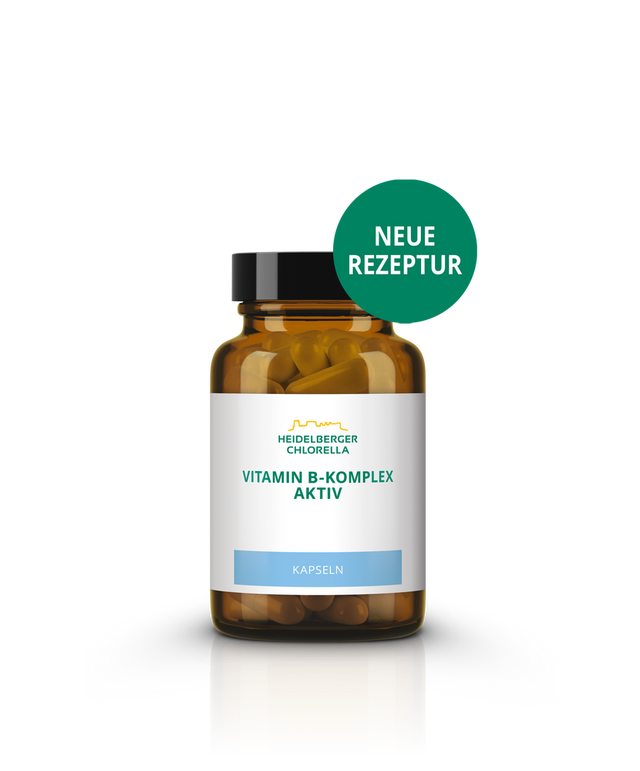 Витамин B-комплекс - Подкрепа на Здравето и Енергията  Heidelberger Chlorella - Nutra Best Bulgaria