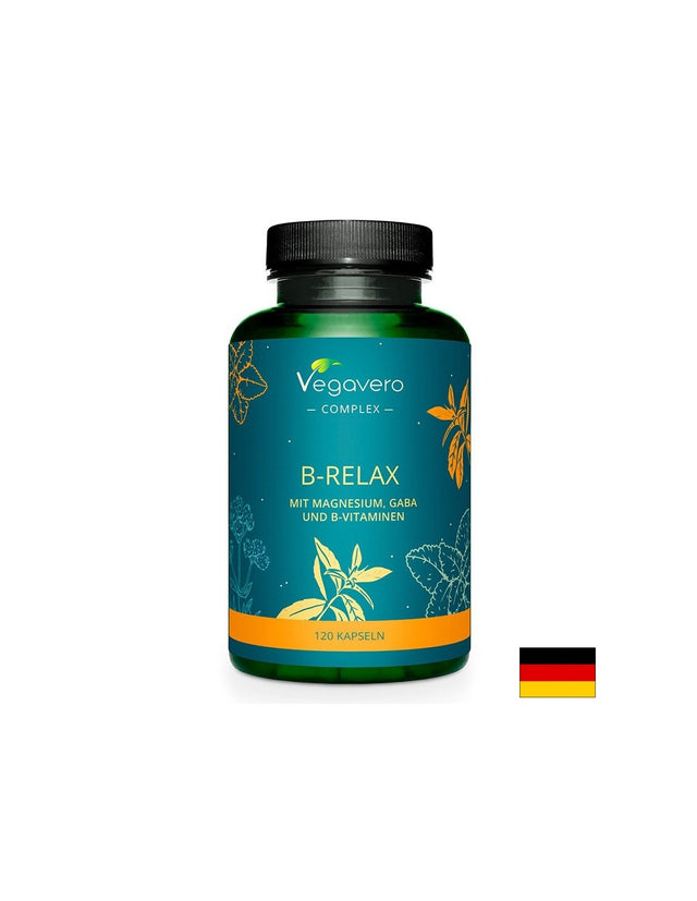 Стрес и безсъние - B-Relax, 120 капсули  Vegavero - Nutra Best Bulgaria