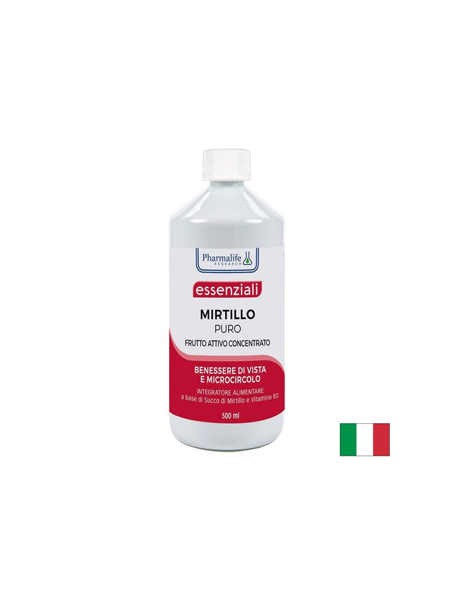 Черна боровинка + Витамин B2 – Зрение и микроциркулация, 500 ml  Pharmalife Research - Nutra Best Bulgaria