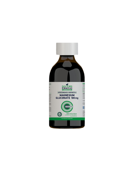 Liposomal Magnesium Gluconate / Липозомен магнезиев глюконат 100 mg, 225 ml, 30 дози Doctor’s Formulas - Nutra Best