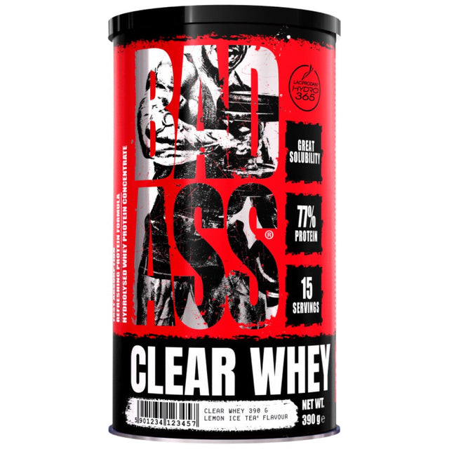 BAD ASS / Clear Whey - 390 грама  BAD ASS - Nutra Best Bulgaria