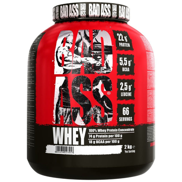 BAD ASS / Whey / Premium Protein - 2000 грама  BAD ASS - Nutra Best Bulgaria