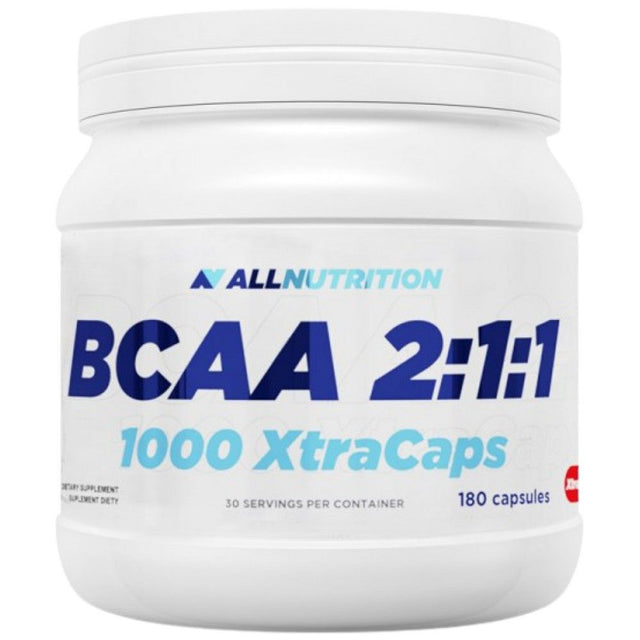 BCAA 2:1:1 1000 XtraCaps - 180 капсули  AllNutrition - Nutra Best Bulgaria