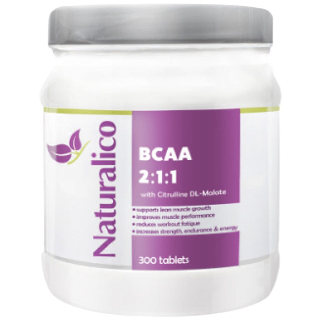 BCAA 2:1:1 300 Таблетки  Naturalico - Nutra Best Bulgaria