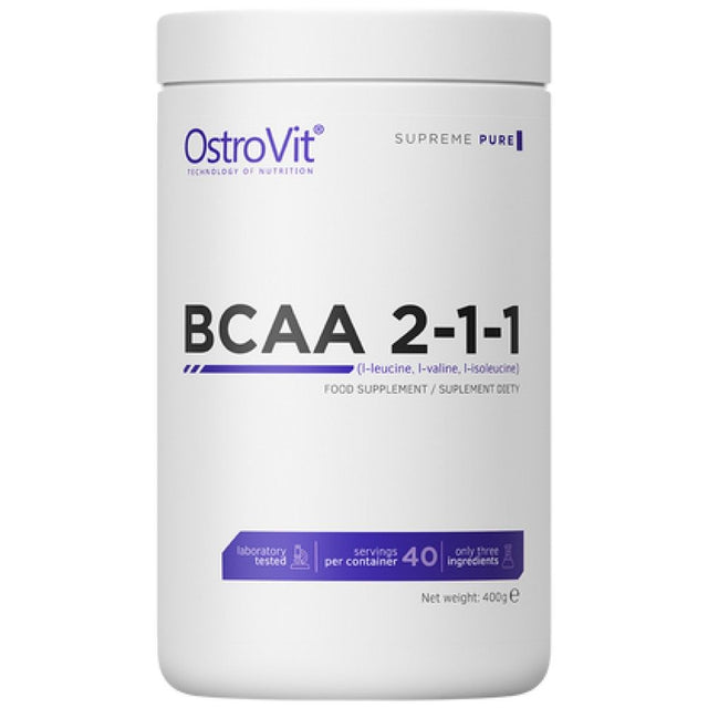 BCAA 2:1:1 Powder - 400 грама  OstroVit - Nutra Best Bulgaria