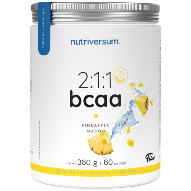 BCAA 2:1:1 Powder | Flow - 360 грама  Nutriversum - Nutra Best Bulgaria