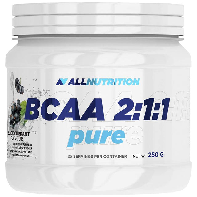 BCAA 2:1:1 Pure - 250 грама  AllNutrition - Nutra Best Bulgaria