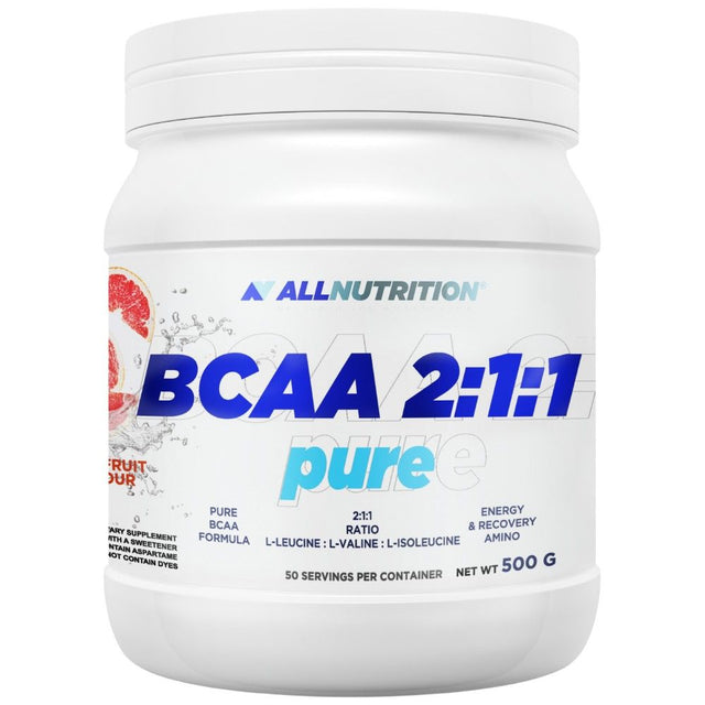 BCAA 2:1:1 Pure - 500 грама  AllNutrition - Nutra Best Bulgaria