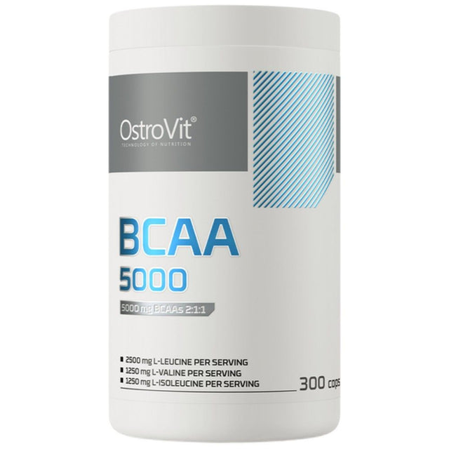 BCAA 5000 - 300 капсули  OstroVit - Nutra Best Bulgaria