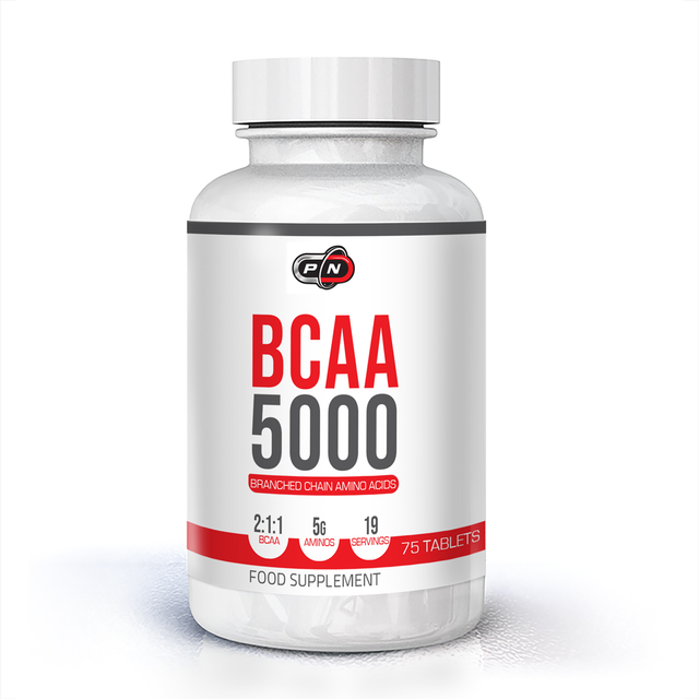BCAA 5000 - 75 Таблетки  Pure Nutrition - Nutra Best Bulgaria