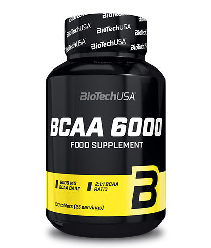 BCAA 6000 / 100 Tabs.  BioTech USA - Nutra Best Bulgaria