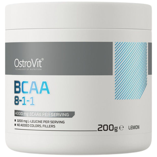 BCAA 8:1:1 Powder - 200 грама  OstroVit - Nutra Best Bulgaria