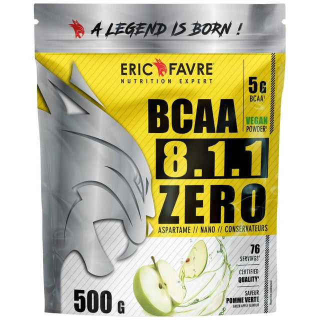 BCAA 8.1.1 Zero Powder - 500 грама  Eric Favre - Nutra Best Bulgaria