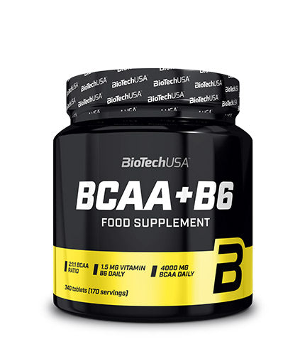 BCAA + B6 / 340 Tabs  BioTech USA - Nutra Best Bulgaria