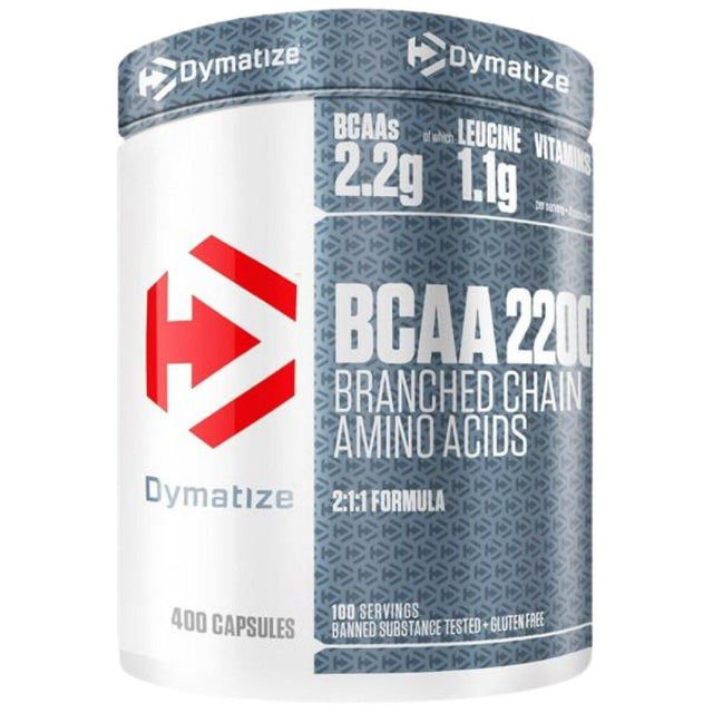 BCAA Complex 2200 - 400 капсули  Dymatize - Nutra Best Bulgaria