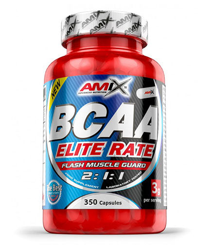 BCAA Elite Rate / 350 Caps  AMIX - Nutra Best Bulgaria