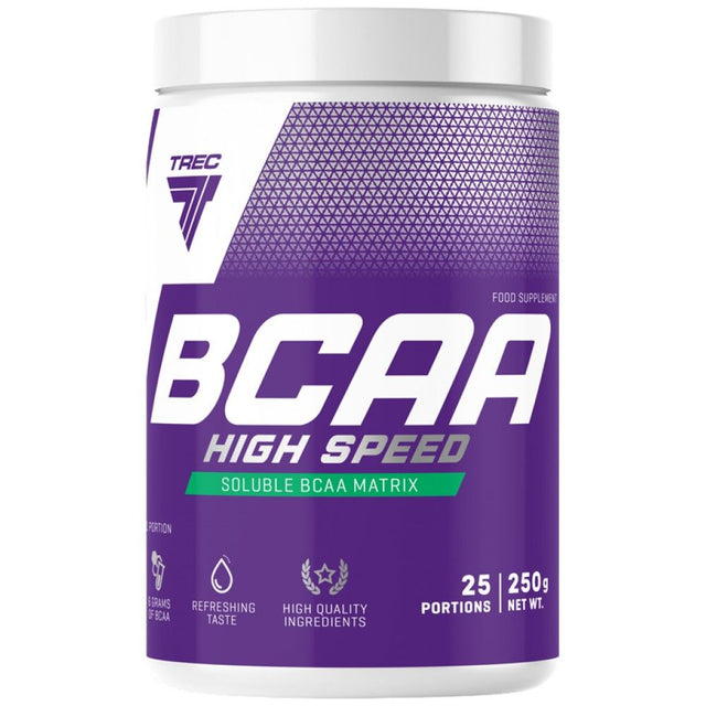 BCAA High Speed | Soluble BCAA Matrix - 250 грама  Trec Nutrition - Nutra Best Bulgaria