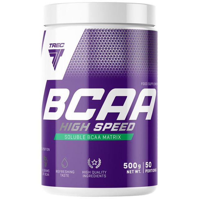BCAA High Speed | Soluble BCAA Matrix - 500 грама  Trec Nutrition - Nutra Best Bulgaria