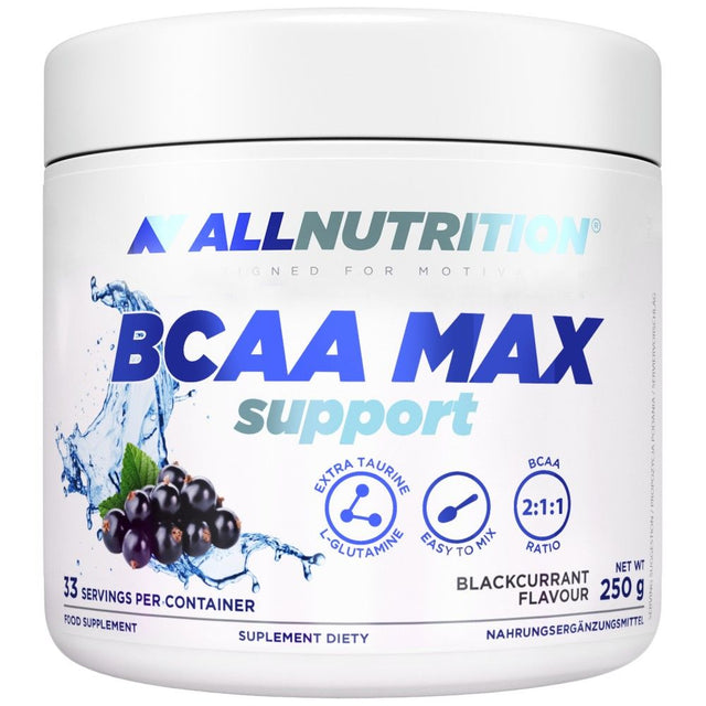 BCAA Max Support - 250 грама  AllNutrition - Nutra Best Bulgaria