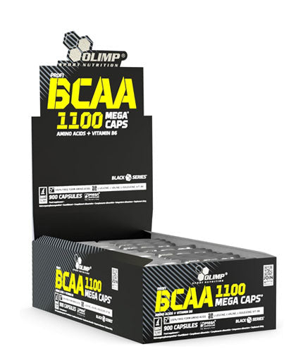 BCAA Mega Caps 1100 mg / 900 Caps  OLIMP - Nutra Best Bulgaria