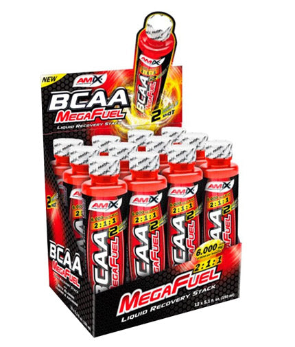 BCAA MegaFuel 6000 / 150ml. / 12 Amp. - 1.800 kg  AMIX - Nutra Best Bulgaria