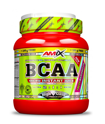 BCAA Micro-Instant Juice 0.500 kg  AMIX - Nutra Best Bulgaria