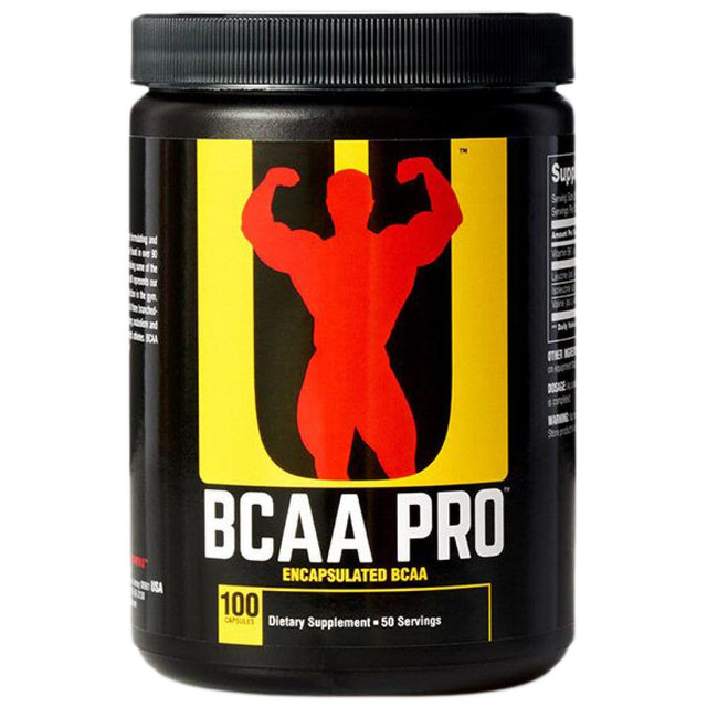 BCAA Pro - 100 капсули  Universal Nutrition - Nutra Best Bulgaria