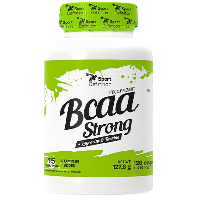 BCAA Strong - 120 капсули  Sport Definition - Nutra Best Bulgaria