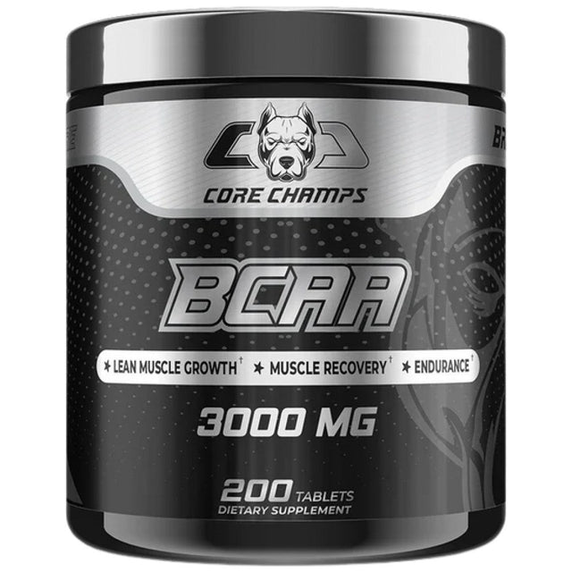 BCAA Tabs 3000 mg - 200 Таблетки  Core Champs by Kai Greene - Nutra Best Bulgaria