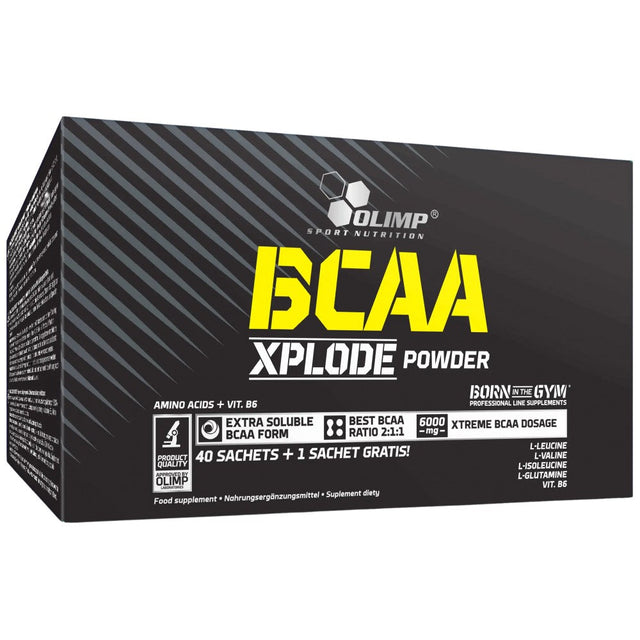 BCAA Xplode Powder Sachets 40 Сашета - Nutra Best Bulgaria