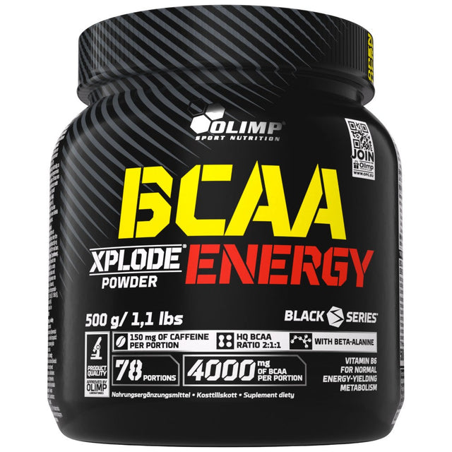BCAA Xplode Powder Energy - 500 грама  Olimp - Nutra Best Bulgaria