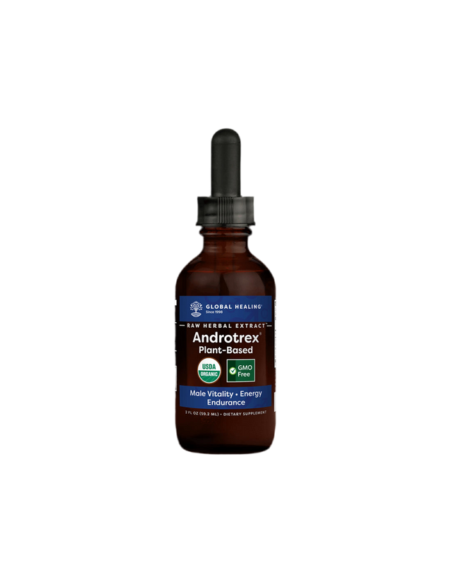 Androtrex® Raw Herbal Extract / Билкова смес за мъжкия хормонален баланс, 59.2 ml Global Healing - Nutra Best Bulgaria