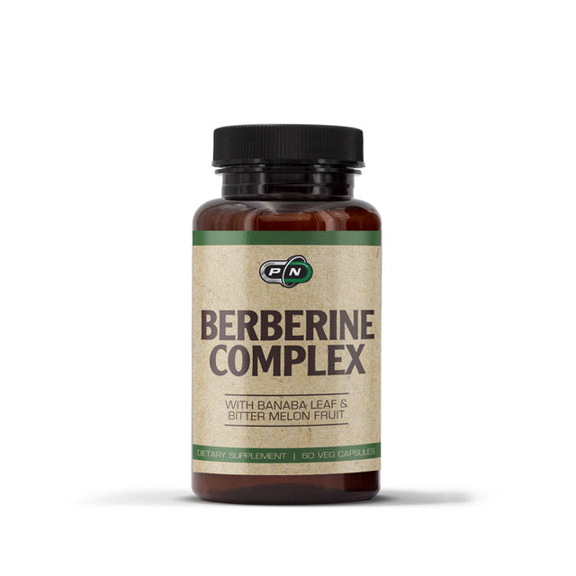 BERBERINE COMPLEX - 60 Veg Capsules  Pure Nutrition - Nutra Best Bulgaria