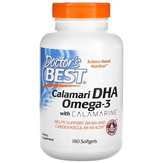 BEST DHA 500 mg / from Calamari - 60 Гел капсули  Doctor’s Best - Nutra Best Bulgaria