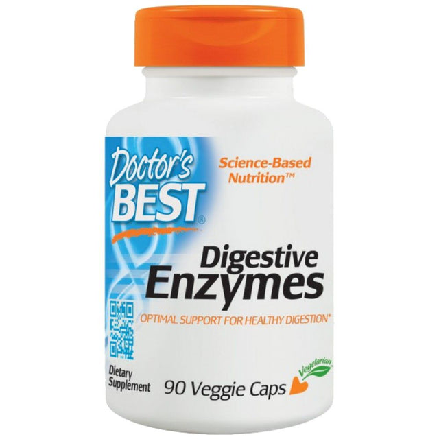 BEST Digestive Enzymes - 90 капсули  Doctor’s Best - Nutra Best Bulgaria